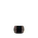 AAA Replica Louis Vuitton LV BOURSICOT CHAIN BAG REVERSE MONOGRAM CANVAS/LEATHER BLACK HARDWARE