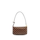 AAA Replica Louis Vuitton LV POCHETTE ACCESSOIRES DAMIER EBENE CANVAS GHW