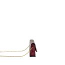 AAA Replica Louis Vuitton LV FLORE CHAIN WALLET MONOGRAM CANVAS/ DARK RED GHW