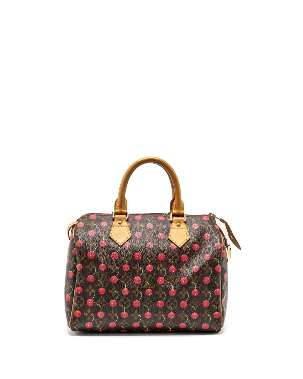 AAA Replica Louis Vuitton LV SPEEDY 25 CHERRY BLOSSOM MONOGRAM CANVAS GHW