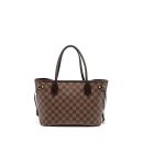 AAA Replica Louis Vuitton LV NEVERFULL PM DAMIER EBENE CANVAS GHW