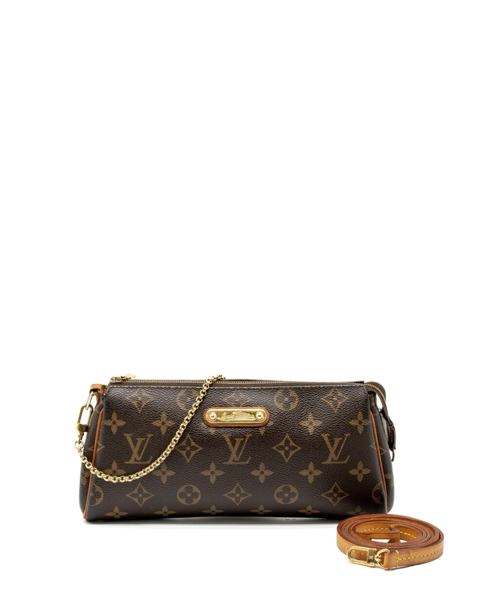 AAA Replica Louis Vuitton LV EVA POCHETTE BAG MONOGRAM CANVAS GHW