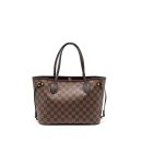 AAA Replica Louis Vuitton LV NEVERFULL PM DAMIER EBENE CANVAS GHW