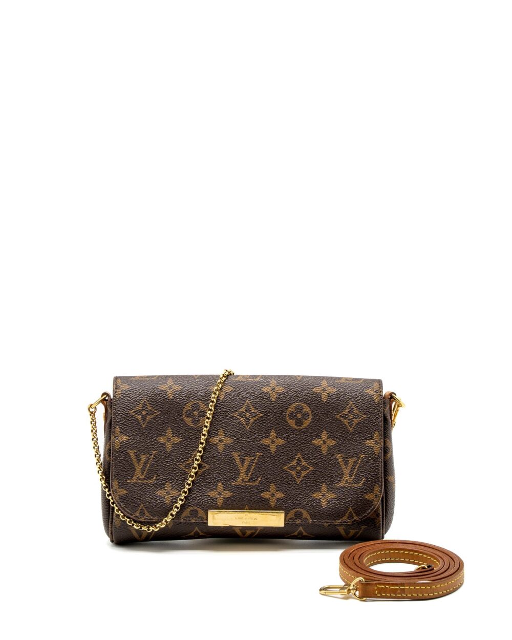 AAA Replica Louis Vuitton LV FAVOURITE PM BAG MONOGRAM CANVAS GHW