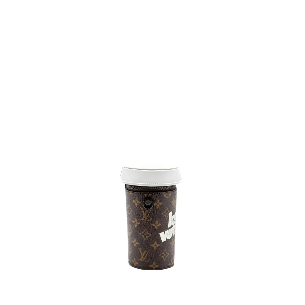 AAA Replica Louis Vuitton LV COFFEE CUP BAG LIMITED EDITION MONOGRAM CANVAS BROWN HARDWARE (NEW VERSION)