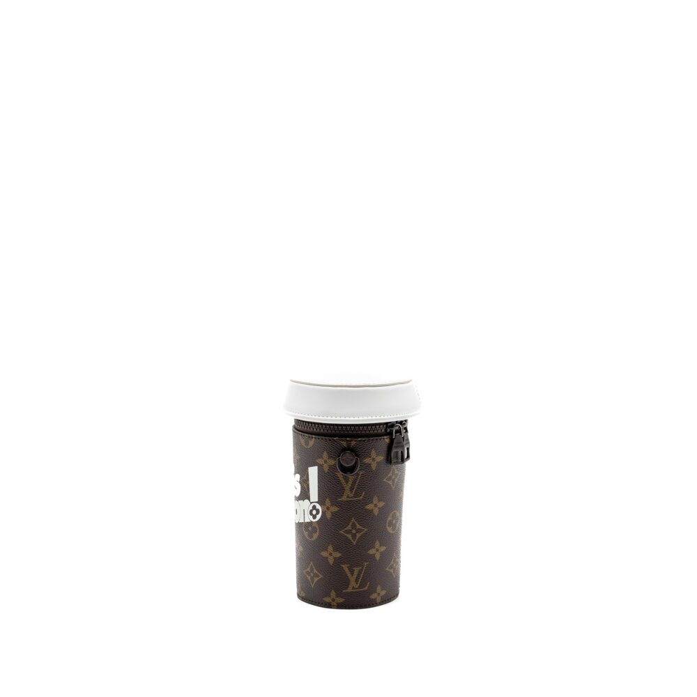 AAA Replica Louis Vuitton LV COFFEE CUP BAG LIMITED EDITION MONOGRAM CANVAS BROWN HARDWARE (NEW VERSION)