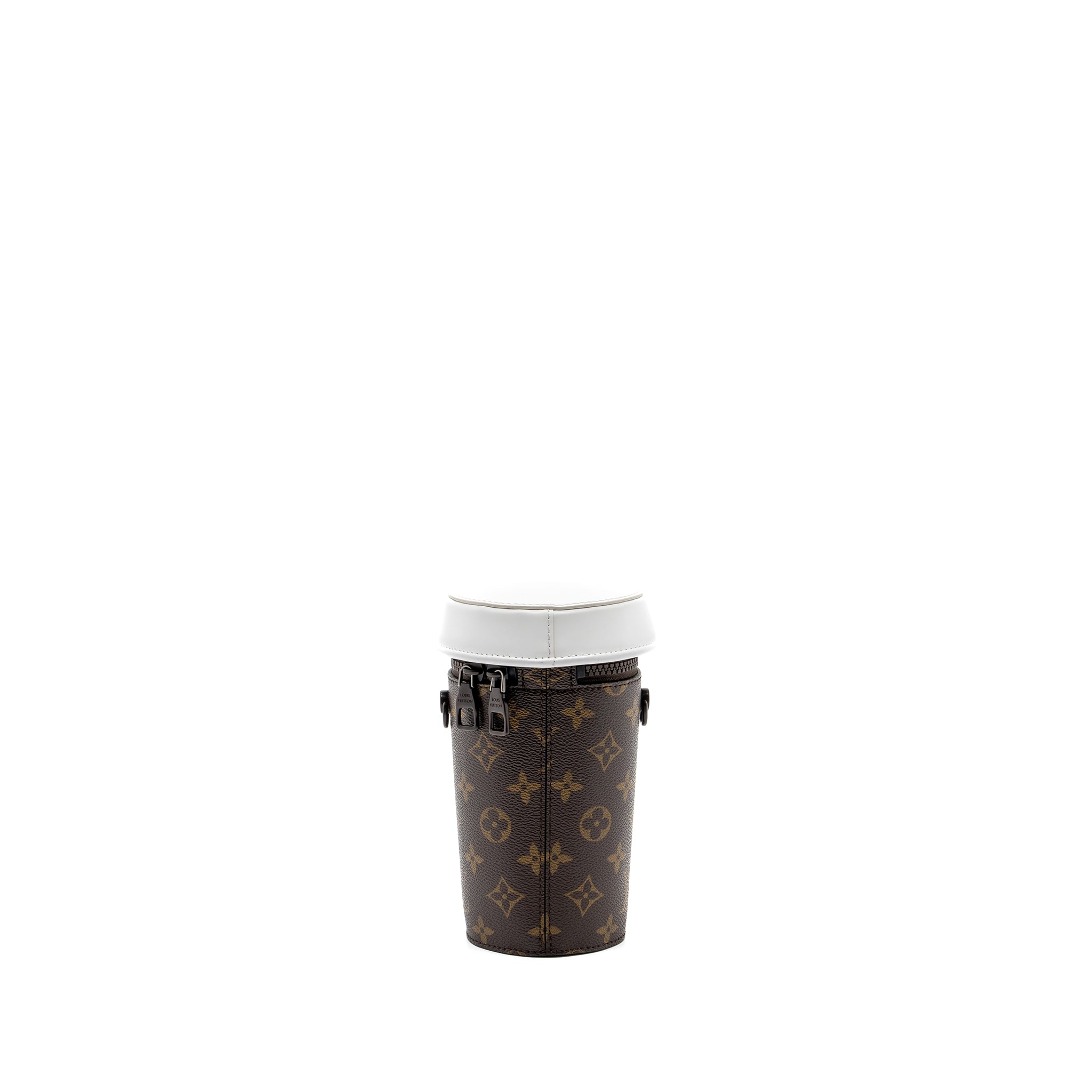 AAA Replica Louis Vuitton LV COFFEE CUP BAG LIMITED EDITION MONOGRAM CANVAS BROWN HARDWARE (NEW VERSION)
