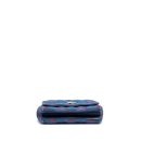 AAA Replica Louis Vuitton LV MALLETAHE GO-14 MM BAG DENIM/LEATHER BLUE/RED SHW