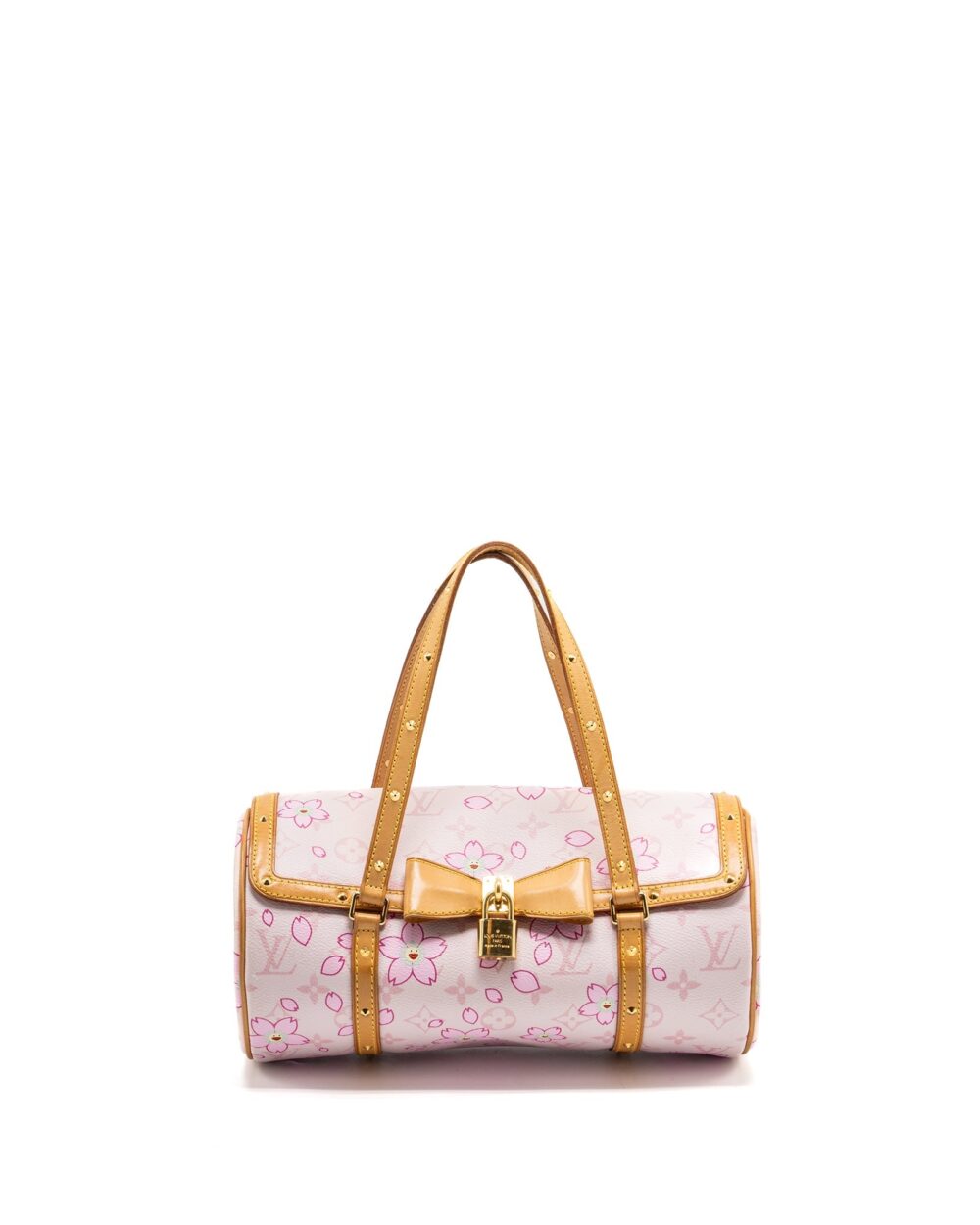 AAA Replica Louis Vuitton LV LIMITED EDITION CHERRY BLOSSOM PAPILLON BAG MONOGRAM CANVAS PINK GHW