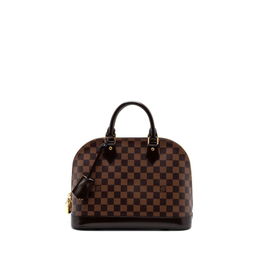 AAA Replica Louis Vuitton LV ALMA PM DAMIER EBENE GHW