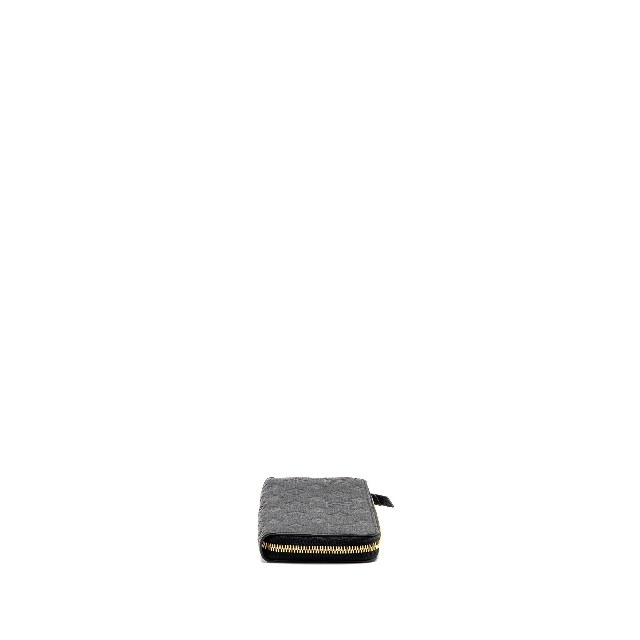 AAA Replica Louis Vuitton LV ZIPPY LONG WALLET EMBOSSED MONOGRAM EMPREINTE LEATHER BLACK GHW