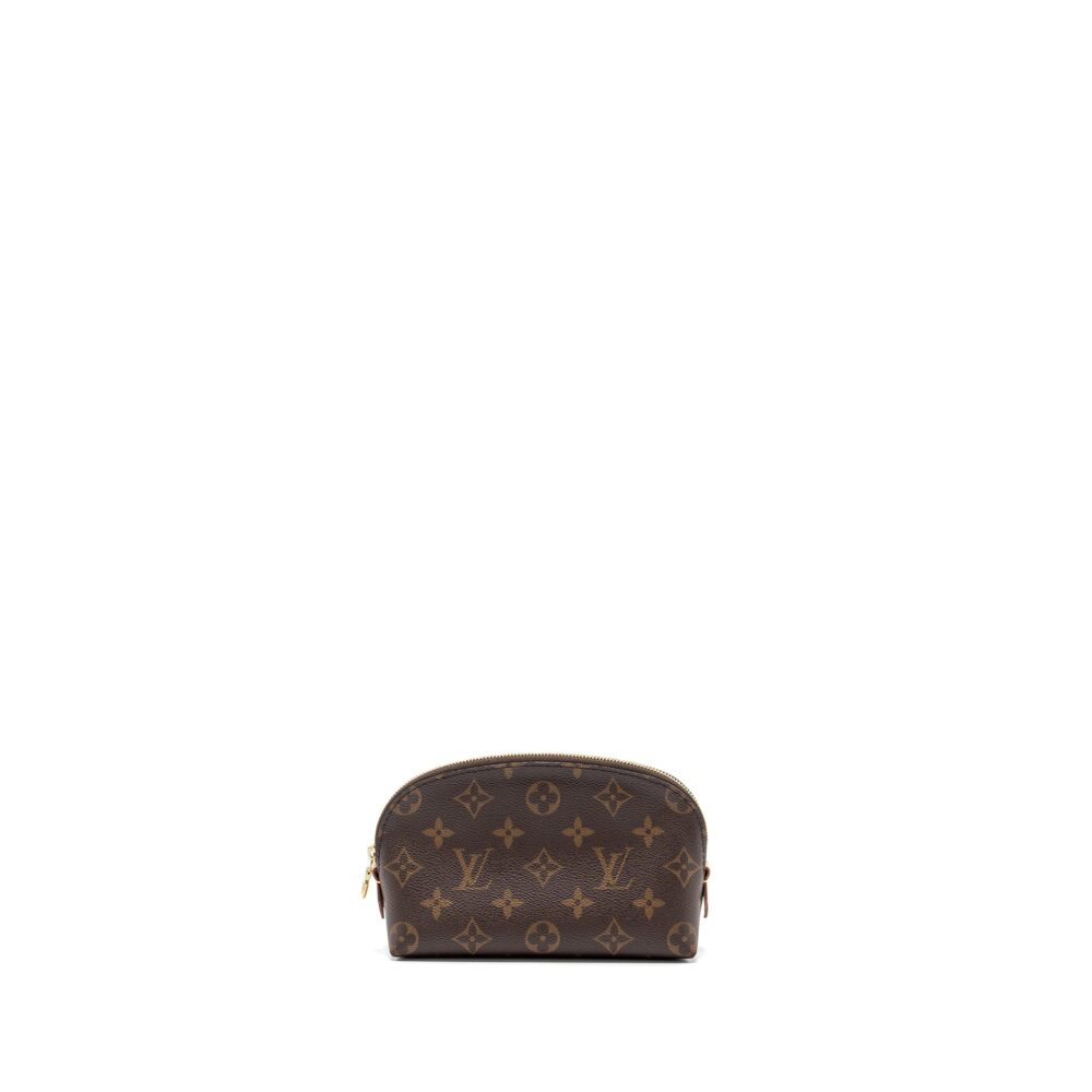 AAA Replica Louis Vuitton LV COSMETIC POUCH MONOGRAM CANVAS GHW