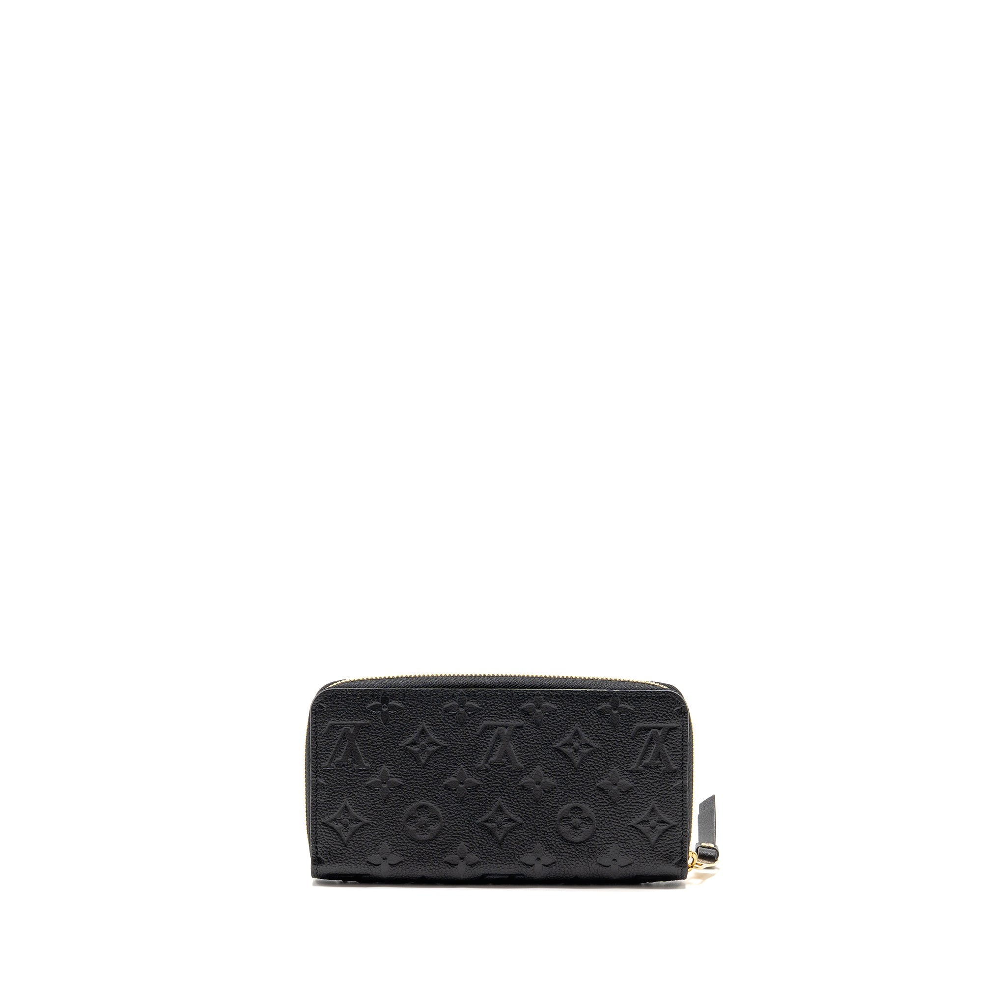 AAA Replica Louis Vuitton LV ZIPPY LONG WALLET EMBOSSED MONOGRAM EMPREINTE LEATHER BLACK GHW