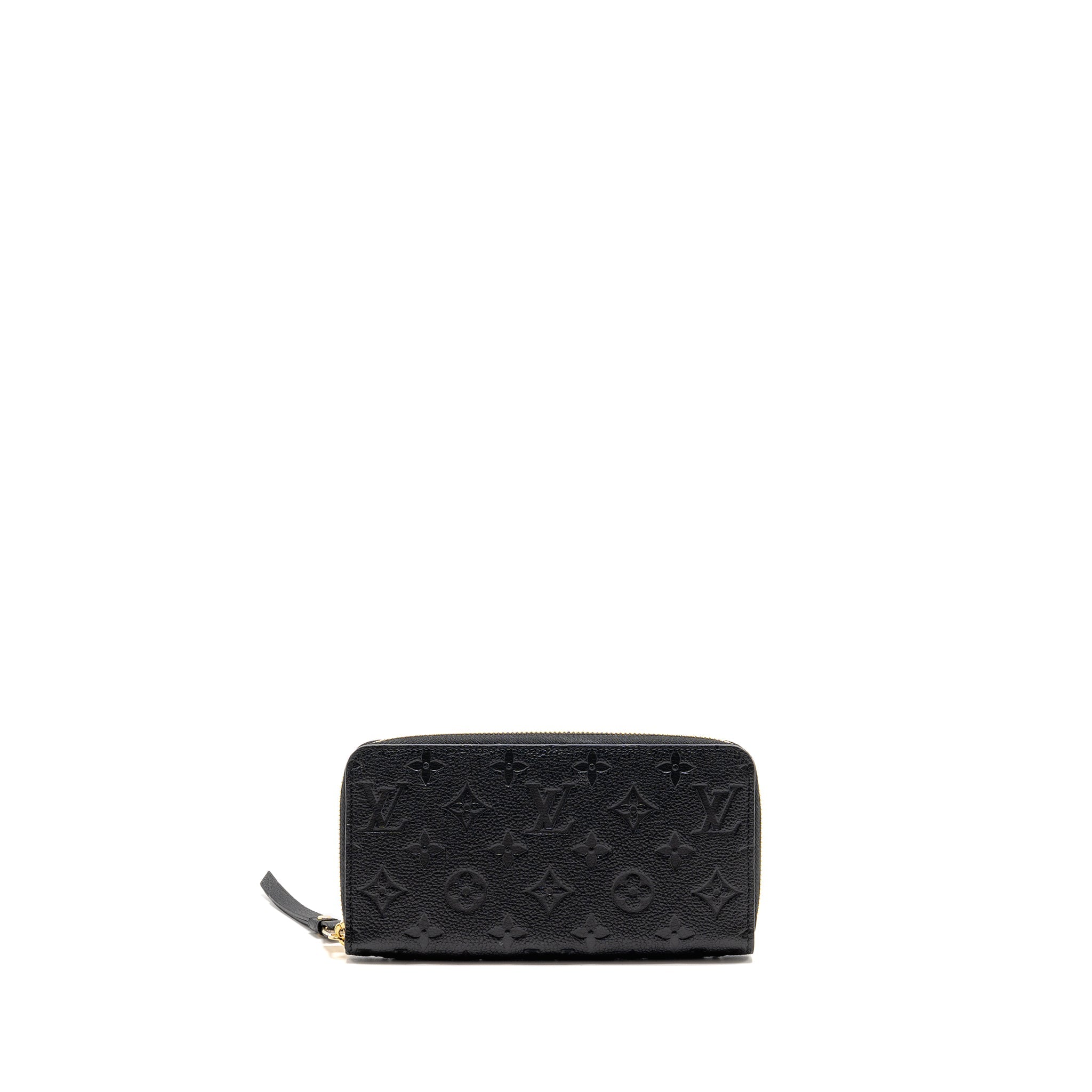 AAA Replica Louis Vuitton LV ZIPPY LONG WALLET EMBOSSED MONOGRAM EMPREINTE LEATHER BLACK GHW