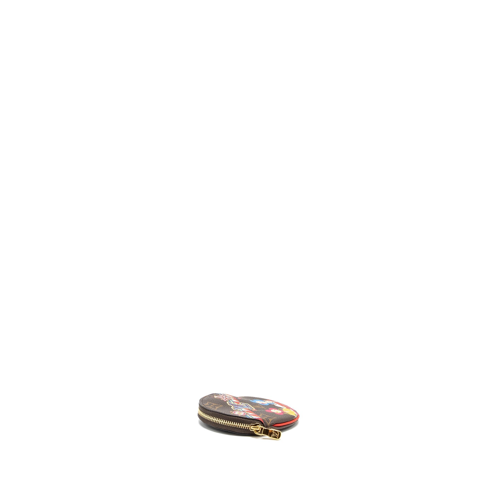AAA Replica Louis Vuitton LV ROUND COIN POUCH VIVIENNE BUMPER CAR MONOGRAM CANVAS MULTICOLOUR GHW