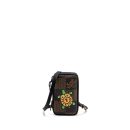 AAA Replica Louis Vuitton LV NIGO DOUBLE PHONE POUCH LIMITED EDITION BLACK HARDWARE