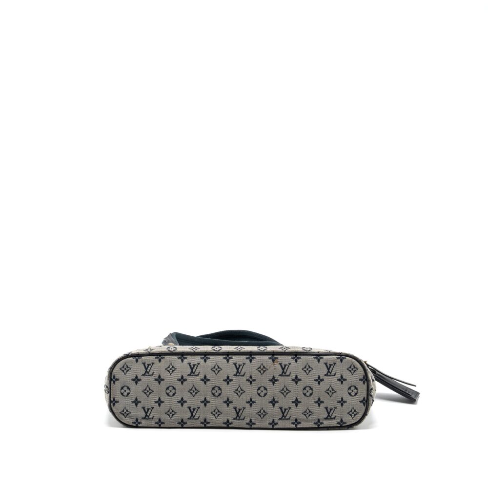AAA Replica Louis Vuitton LV VINTAGE ZIP TOTE BAG FABRIC BLUE GHW