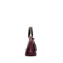 AAA Replica Louis Vuitton LV ALMA BB VERNI MIROIR PATENT DARK PINK GHW