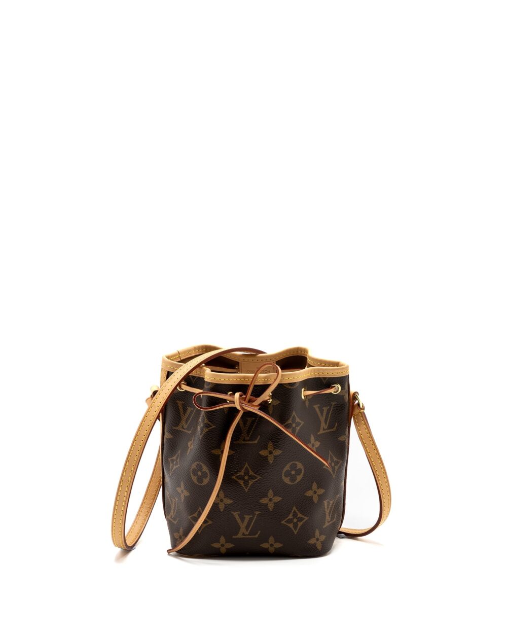 AAA Replica Louis Vuitton LV NANO NOE MONOGRAM CANVAS GHW