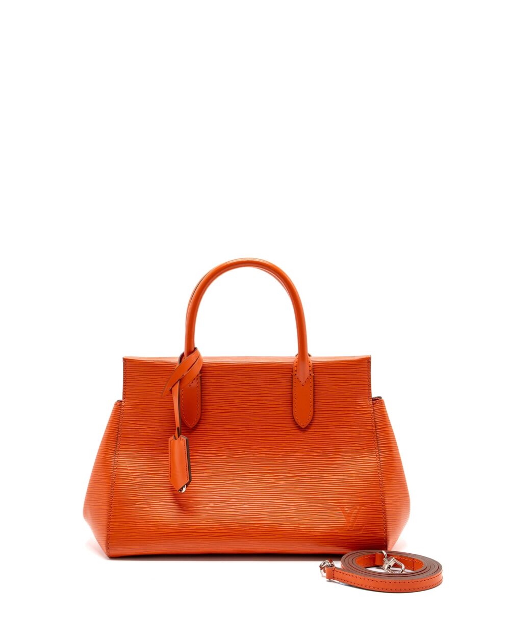 AAA Replica Louis Vuitton LV TOP HANDLE TOTE BAG EPI ORANGE SHW