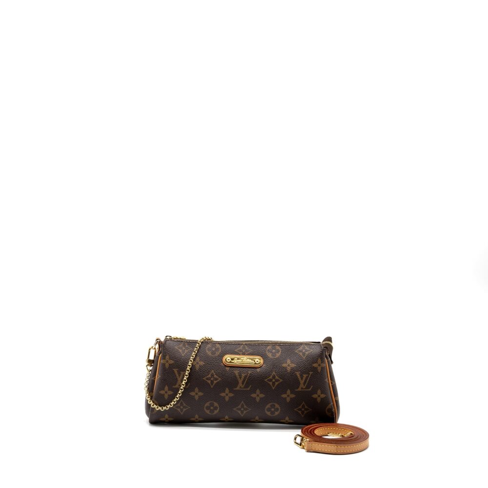 AAA Replica Louis Vuitton LV EVA POCHETTE BAG MONOGRAM CANVAS GHW