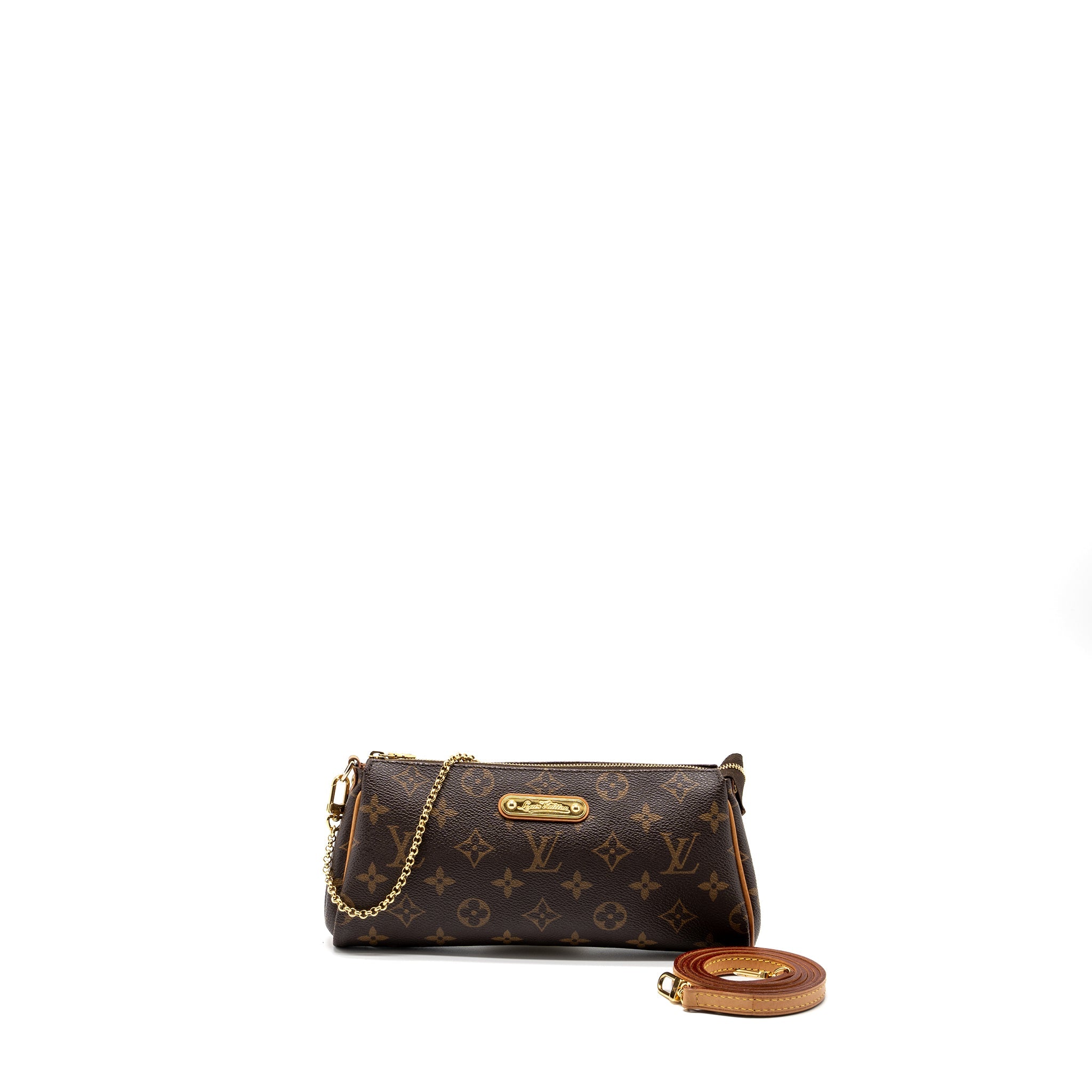 AAA Replica Louis Vuitton LV EVA POCHETTE BAG MONOGRAM CANVAS GHW