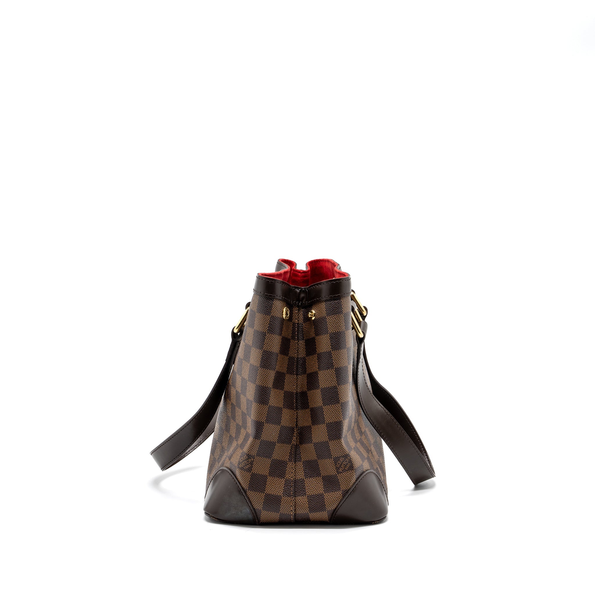AAA Replica Louis Vuitton LV HAMPSTEAD TOTE BAG DAMIER EBENE GHW