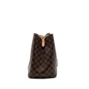 AAA Replica Louis Vuitton LV NEONOE MM DAMIER EBENE CANVAS LIGHT PINK GHW