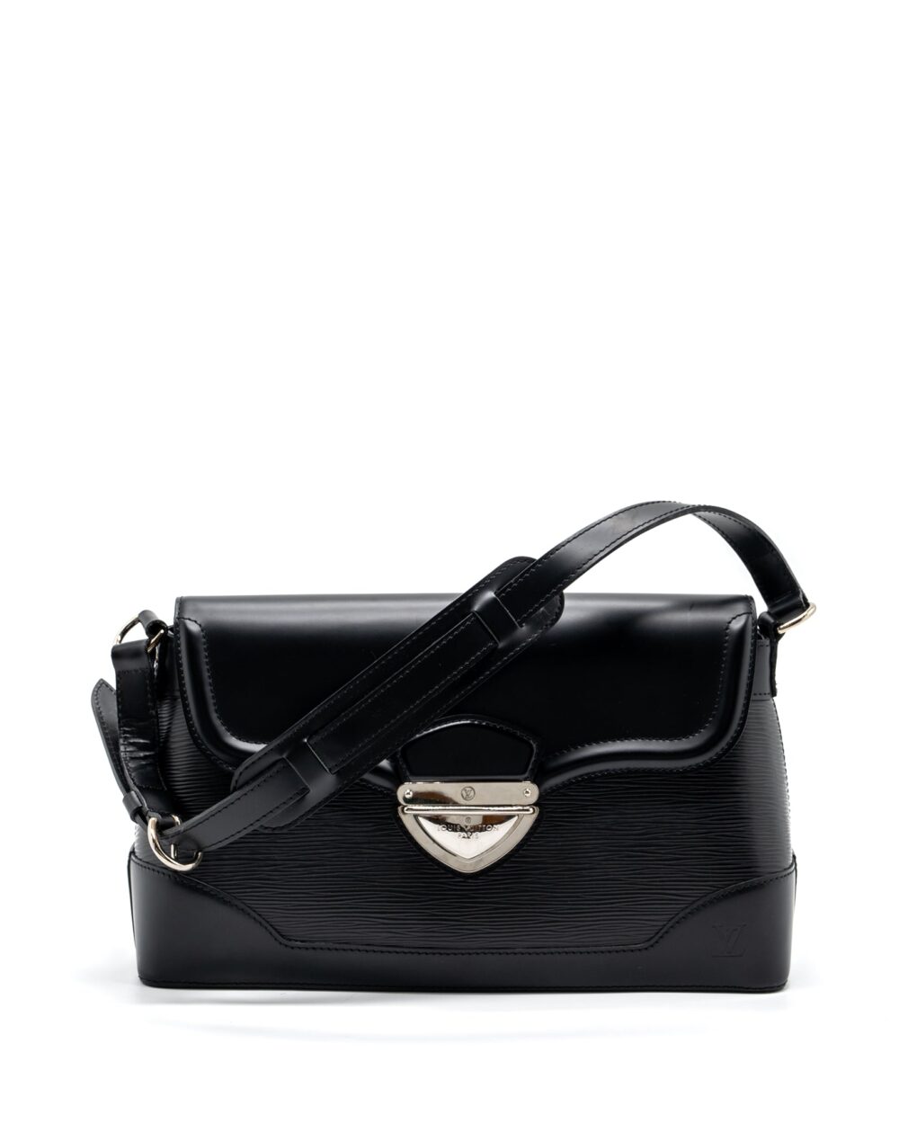 AAA Replica Louis Vuitton LV BAGATELLE PM EPI BLACK SHW