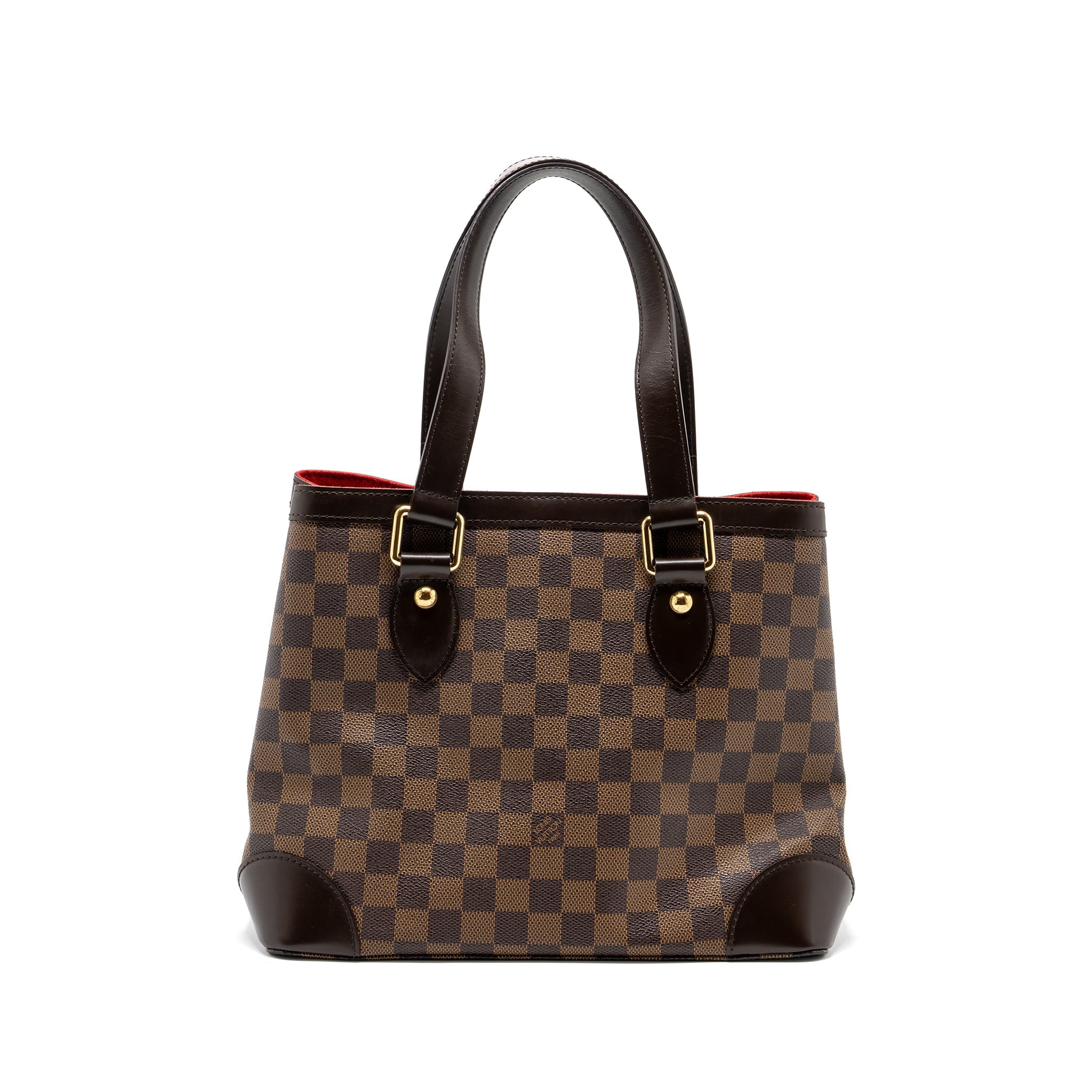 AAA Replica Louis Vuitton LV HAMPSTEAD TOTE BAG DAMIER EBENE GHW