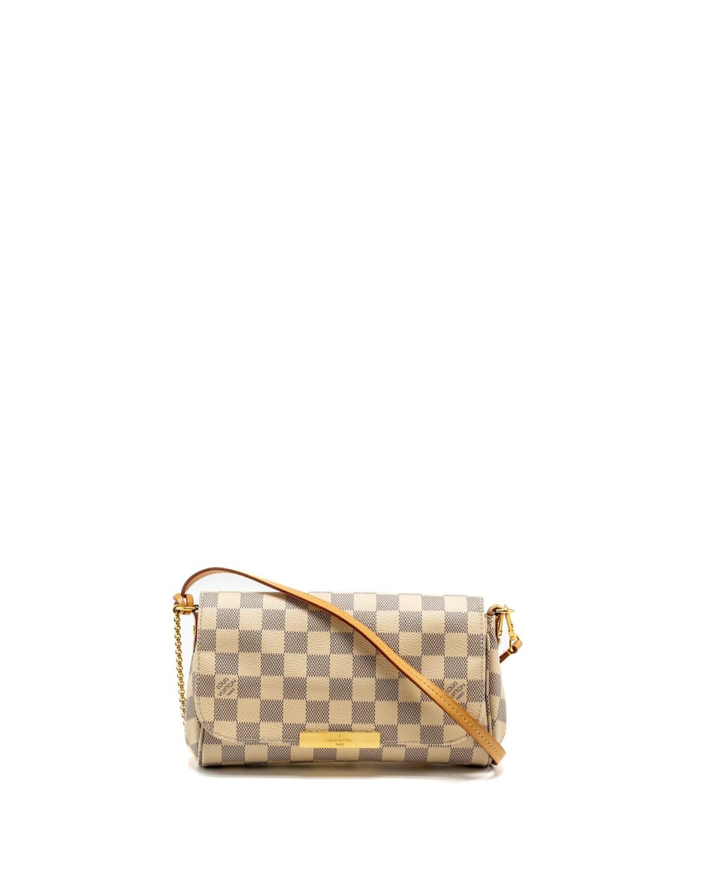 AAA Replica Louis Vuitton LV FAVORITE PM DAMIER AZUR CANVAS GHW