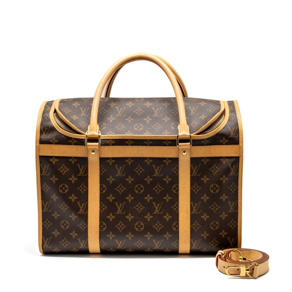 AAA Replica Louis Vuitton LV DOG BAG MONOGRAM CANVAS GHW
