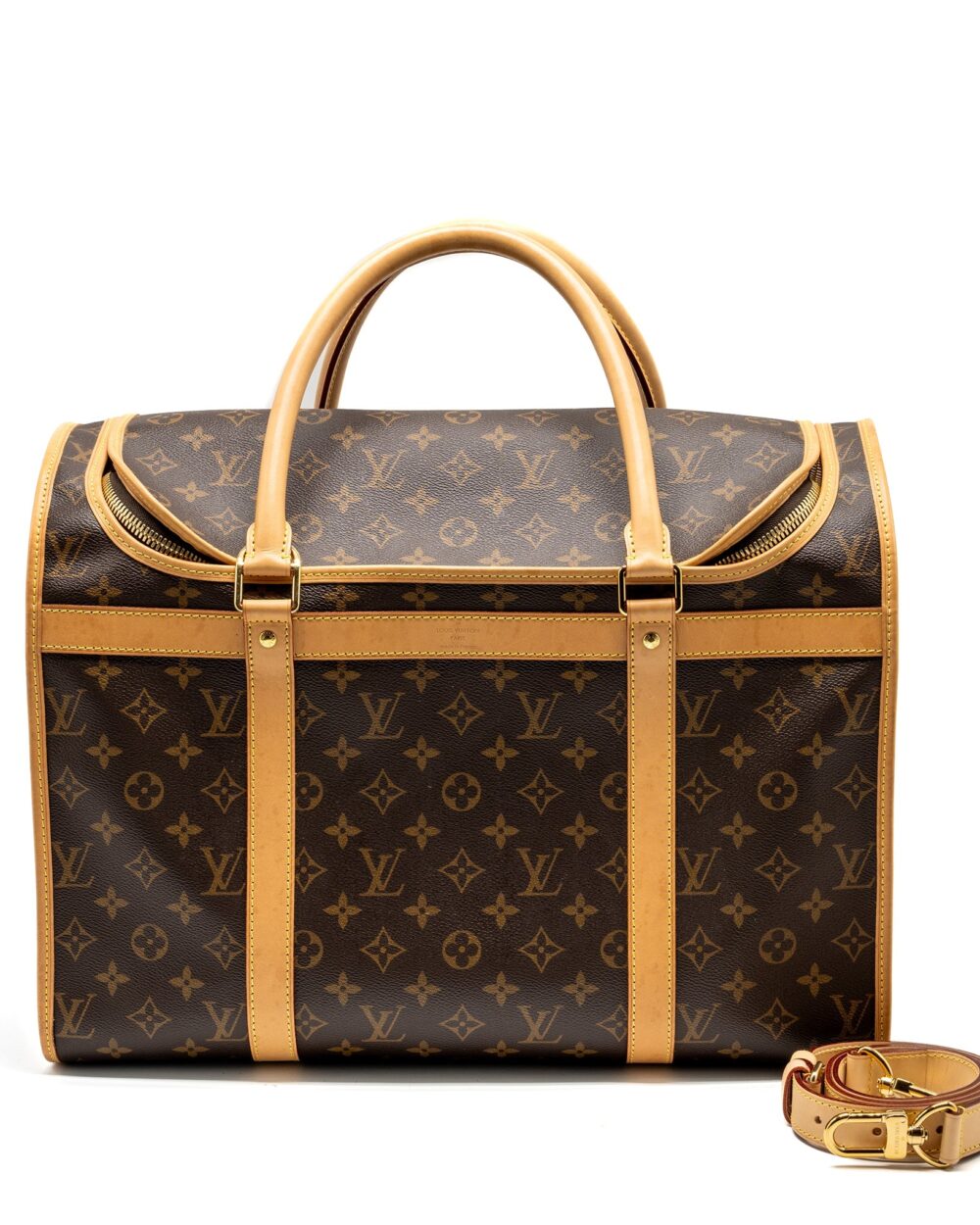 AAA Replica Louis Vuitton LV DOG BAG MONOGRAM CANVAS GHW