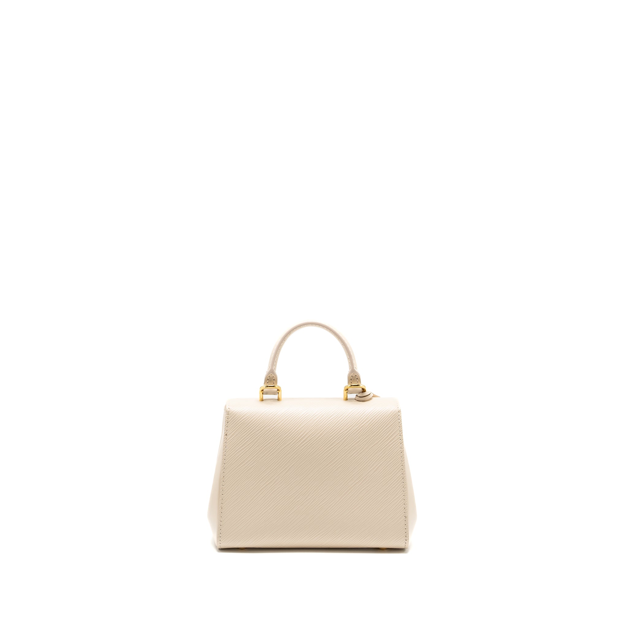 AAA Replica Louis Vuitton LV CLUNNY MINI EPI CREAM WHITE/MULTICOLOUR STRAP SHW