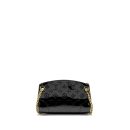 AAA Replica Louis Vuitton LV VERNIS SANTA MONICA CLUTCH PATENT BLACK GHW