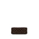 AAA Replica Louis Vuitton LV TOP HANDLE FLAP BAG MONOGRAM CANVAS / CALFSKIN BLACK GHW