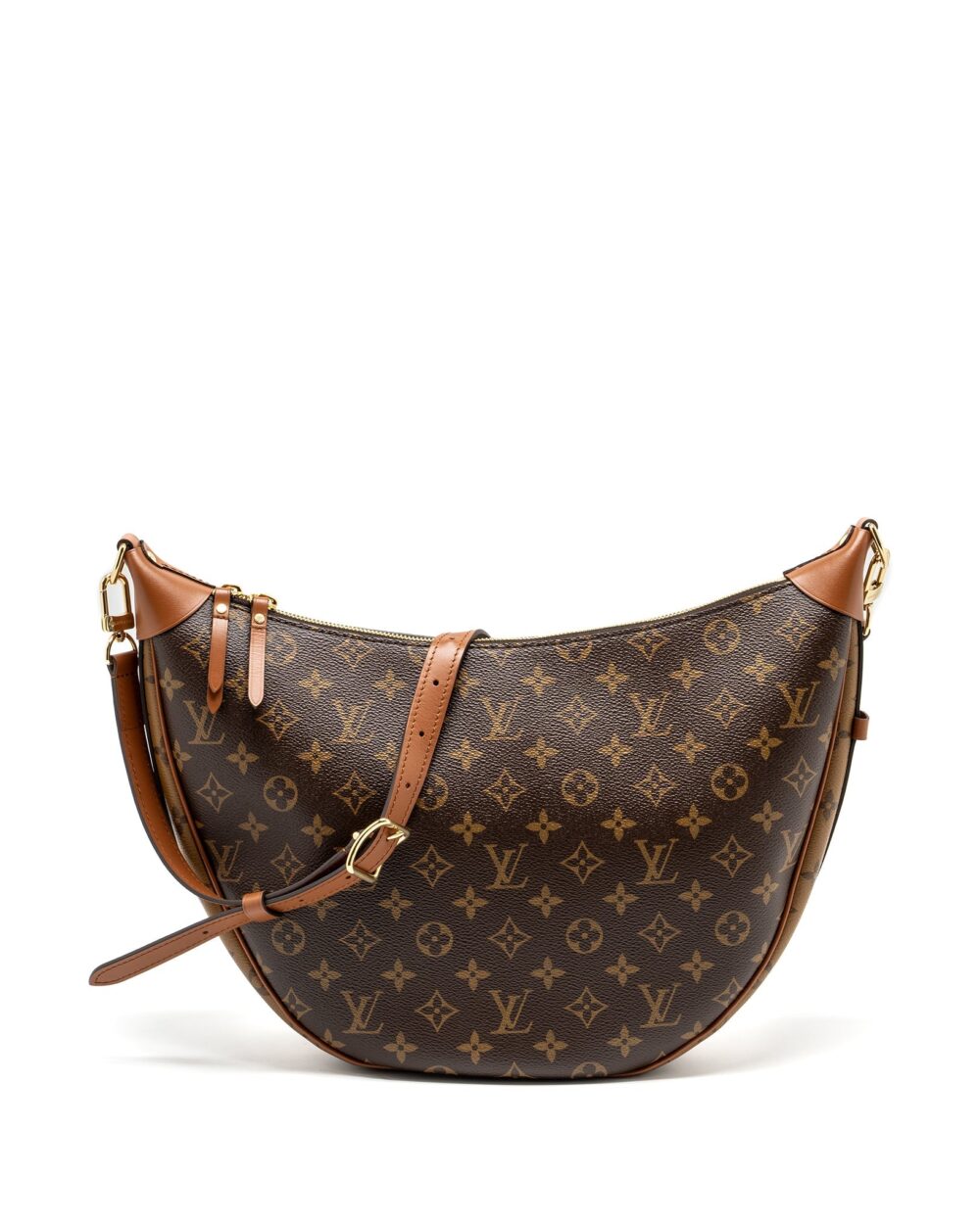 AAA Replica Louis Vuitton LV LOOP HOBO BAG MONOGRAM CANVAS GHW