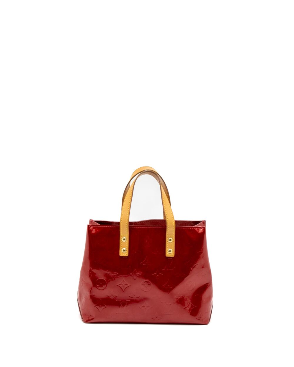 AAA Replica Louis Vuitton LV VERNICE CATALINA BB TOTE BAG PATENT RED GHW