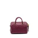 AAA Replica Louis Vuitton LV SPEEDY 25 BANDOULIERE MONOGRAM EMPREINTE PURPLE GHW