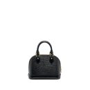 AAA Replica Louis Vuitton LV ALMA BB BLOOMING FLOWERS LIMITED EDITION EPI BLACK/MULTICOLOUR GHW