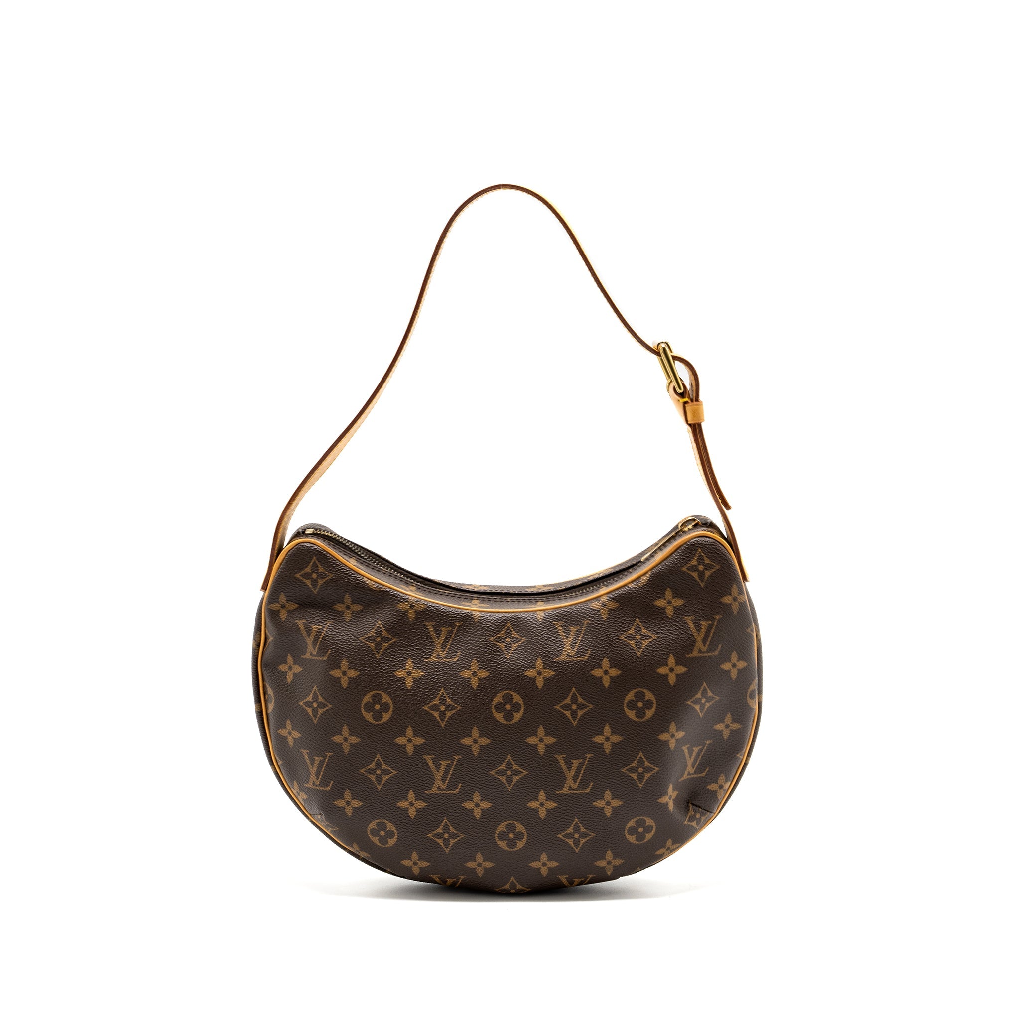 AAA Replica Louis Vuitton LV VINTAGE LOOP SHOULDER BAG MONOGRAM CANVAS GHW