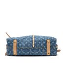 AAA Replica Louis Vuitton LV CARRYALL MM MONOGRAM DENIM BLUE GHW