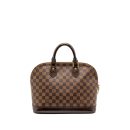 AAA Replica Louis Vuitton LV ALMA PM DAMIER EBENE CANVAS GHW