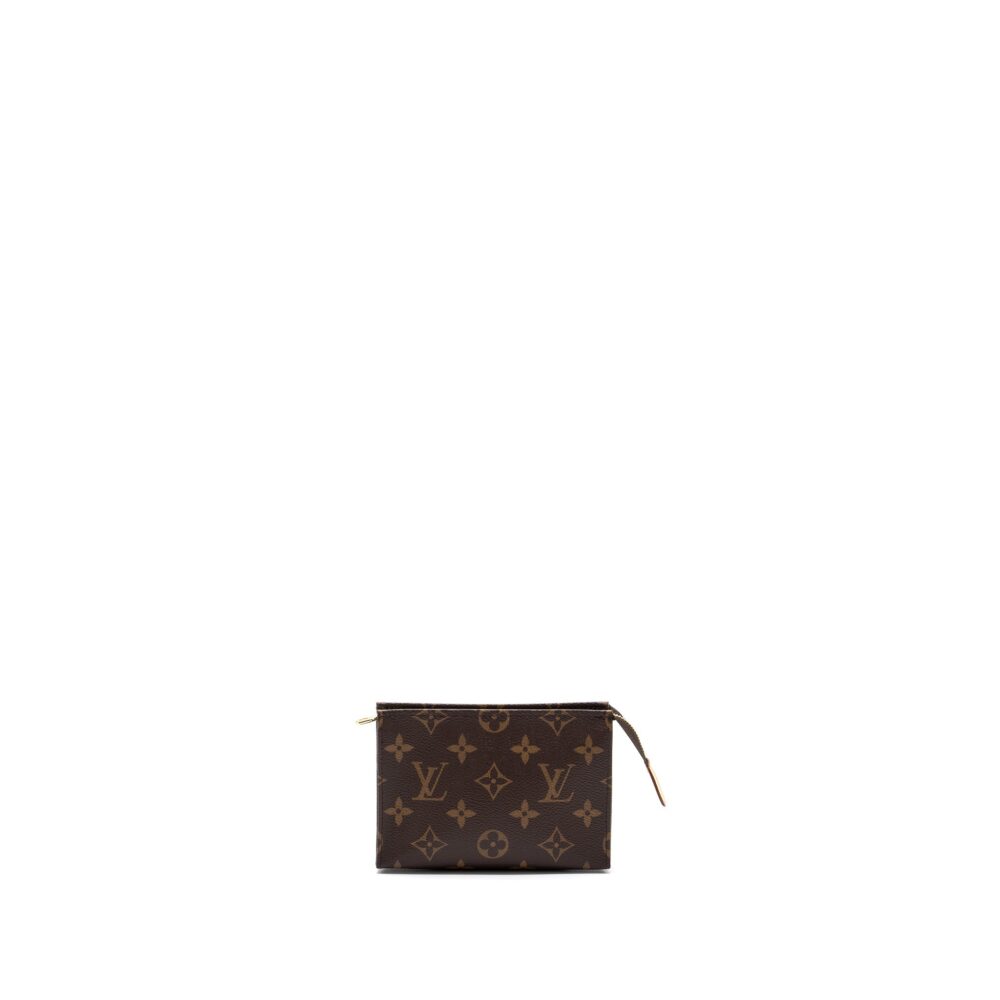 AAA Replica Louis Vuitton LV TOILETRY POUCH 15 MONOGRAM CANVAS GHW