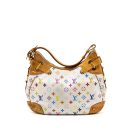 AAA Replica Louis Vuitton LV MURAKAMI GRETA BAG MONOGRAM CANVAS WHITE/MULTICOLOUR GHW