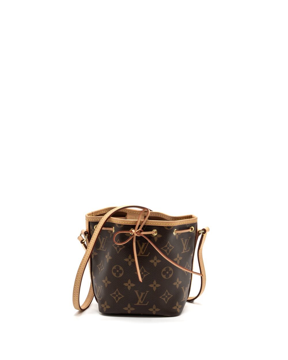AAA Replica Louis Vuitton LV NANO NOE MONOGRAM CANVAS GHW
