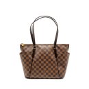 AAA Replica Louis Vuitton LV TOTALLY PM TOTE BAG DAMIER EBENE CANVAS GHW