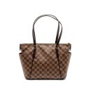 AAA Replica Louis Vuitton LV TOTALLY PM TOTE BAG DAMIER EBENE CANVAS GHW