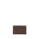 AAA Replica Louis Vuitton LV VAVIN CHAIN WALLET DAMIER EBENE/BLACK GHW (NEW VERSION)