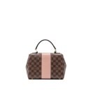AAA Replica Louis Vuitton LV CLUNY BB DAMIER EBENE/PINK GHW